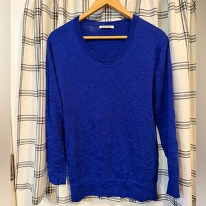 Black Crane Crinkled Summer Knit Small EUC